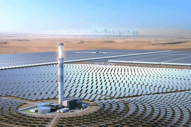 Un enchufe solar, uno de los proyectos de la Dubai Design Week